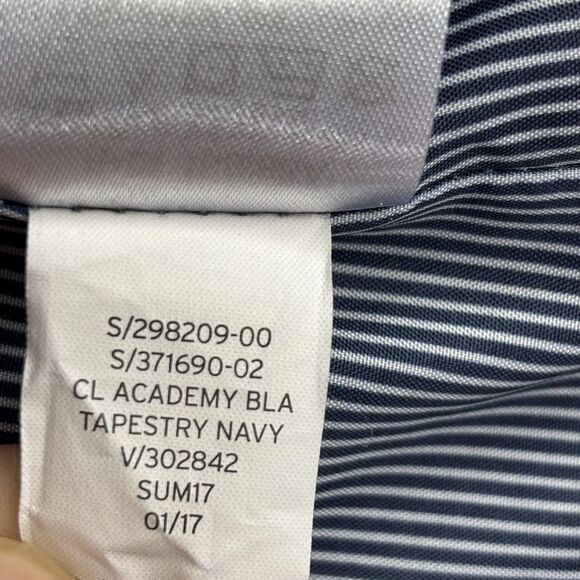 Gap Blazer Womens 8 Navy CL Academy Stretch Lined One Button Jacket Career - Picture 10 of 16